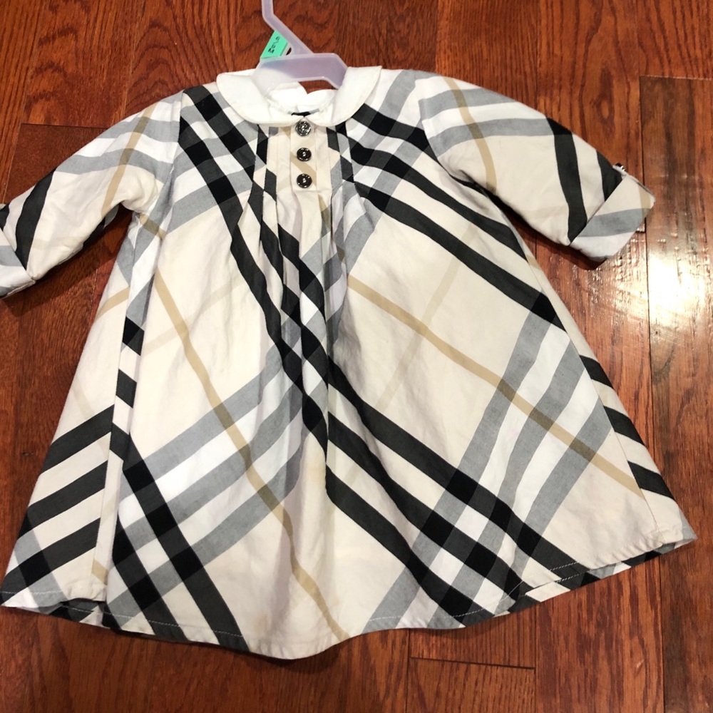 AUTHENTIC BABY BURBERRY DRESS.